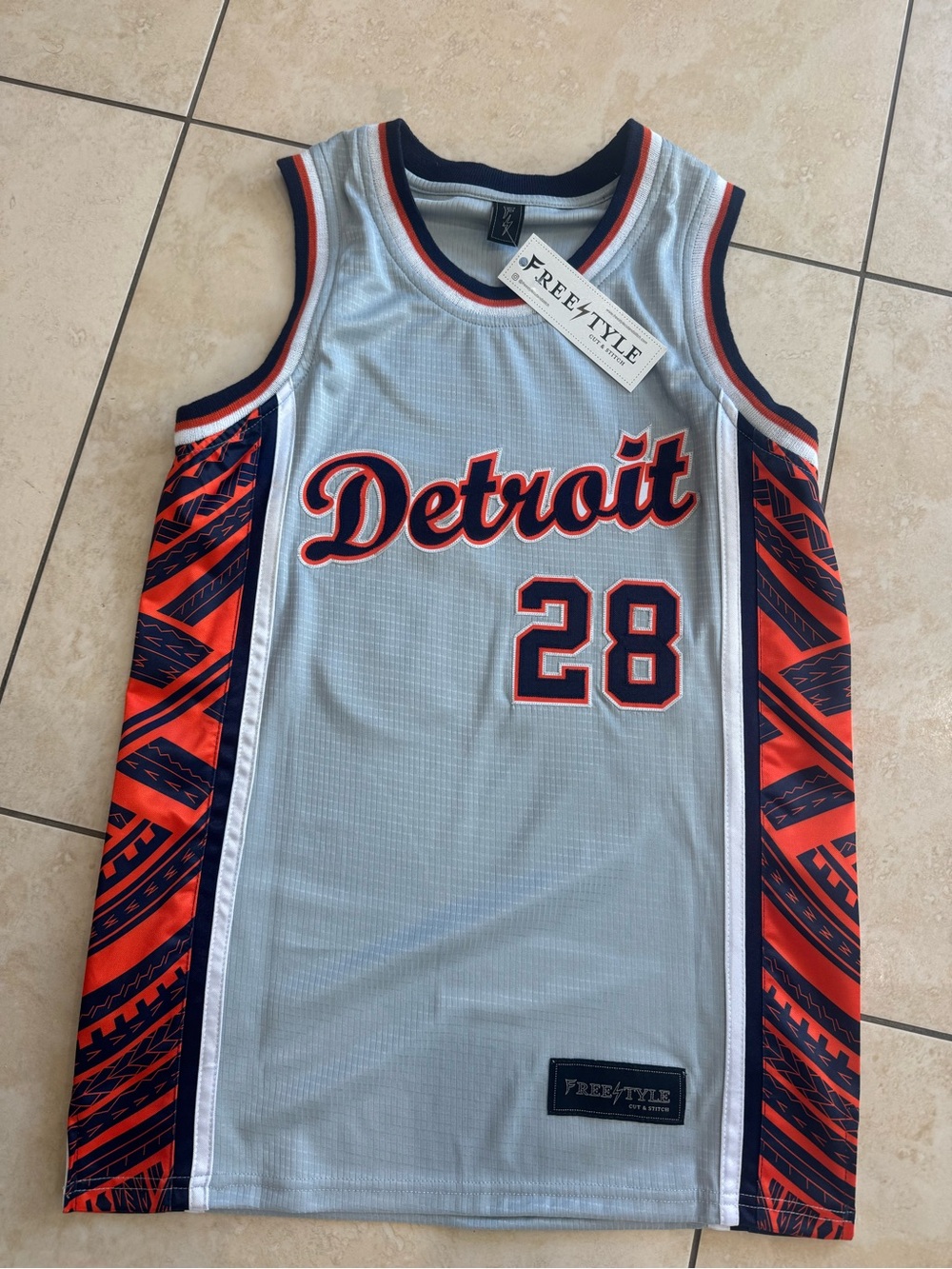 Custom Javier Báez Tigers Jersey